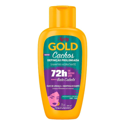 Imagem do produto Shampoo Niely Gold Cachos Definição Prolongada