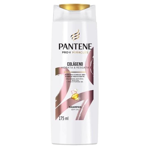 Imagem do produto Shampoo Pantene Prov Colágeno Hidrata E Resgata 175Ml