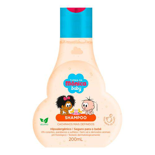 Imagem do produto Shampoo Turma Da Mônica Baby Cachinhos Mais Definidos 200Ml