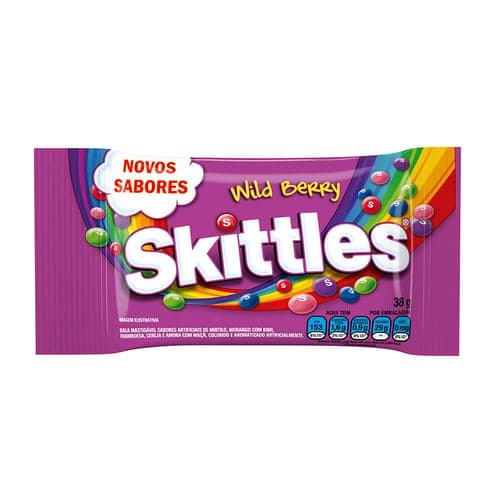 Imagem do produto Skittles Wild Berry 38G