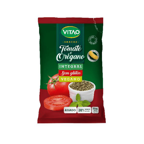Imagem do produto Snacks Integral Vitao Tomate E Orégano 60G
