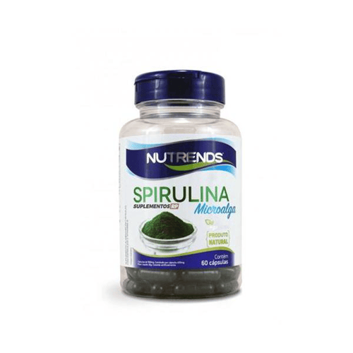 Imagem do produto Spirulina Microalga 500Mg 60 Cápsulas