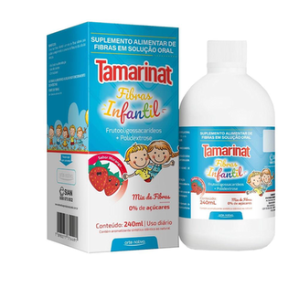 Imagem do produto Tamarinat Arte Nativa Mix De Fibras Infantil Morango 240Ml