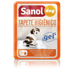 Imagem do produto Tapete Higiênico Pet Sanol Dog Com 7 Unidades