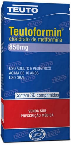 Imagem do produto Teutoformin - 850 Mg 30 Comprimidos