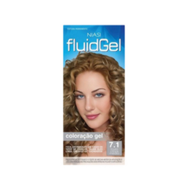 Imagem do produto Tintura Biocolor - Fluidgel Kit Louro Cinza Médio N 7.1