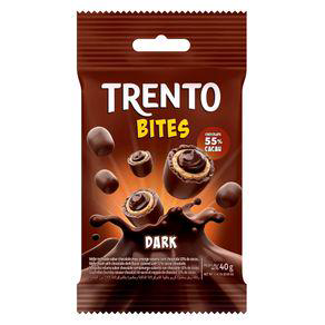 Imagem do produto Trento Bites Dark Wafer De Chocolate Peccin 40G