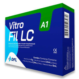 Imagem do produto Val 31072023 Ionômero De Vidro Restaurador Kit Vitro Fil Lc A1 Nova Dfl