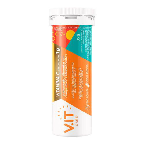 Imagem do produto Vitamina C V.it Care 10 Comprimidos Efervecentes