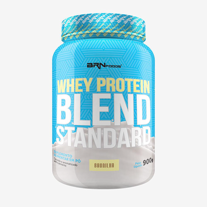 Imagem do produto Whey Protein Blend 900G Brn Foods Sabor: Baunilha