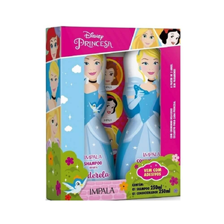 Imagem do produto Kit Infantil Disney Cinderela Sh+Cond 250Ml