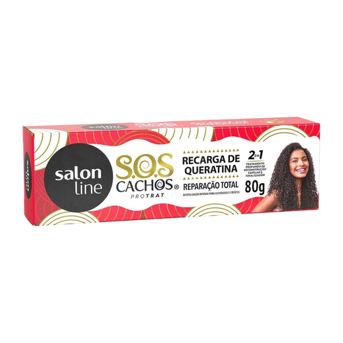Imagem do produto Recarga De Queratina Salon Line Sos Cachos 80Gr