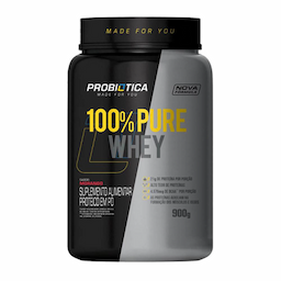 100% Pure Whey Probiotica Baunilha 900G