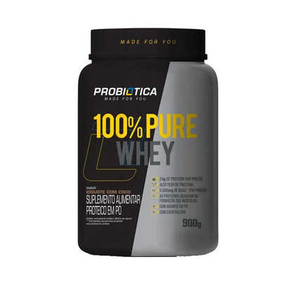 100% Pure Whey Probiótica Iorgute Com Coco 900G
