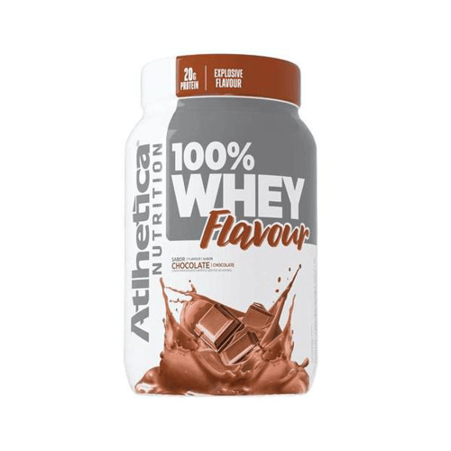 Imagem do produto 100% Whey Flavour Chocolate 900G Atlhetica Nutrition