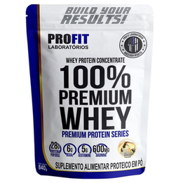 Imagem do produto 100% Whey Protein Premium Refil 840 Gramas Profit