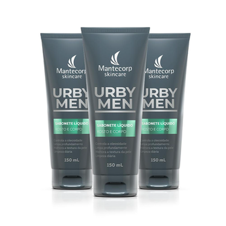 Imagem do produto 3 Urby Men Sabonete Líquido Corpo Rosto Bg 150 Mantecorp Skincare