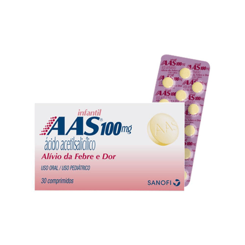 Imagem do produto Aas Protect 100Mg 30 Comprimidos Revestidos De Liberação Entérica