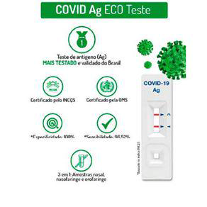 Imagem do produto Teste De Covid-19 Eco Diagnóstica 1 Unidade