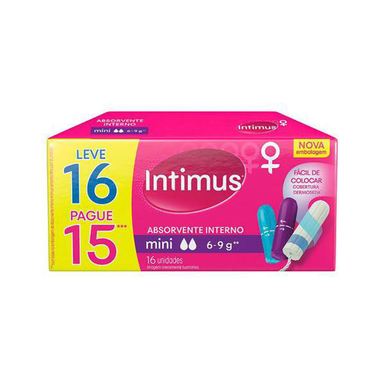 Abs. - Intimus Interno Mini Com 16 Unidades