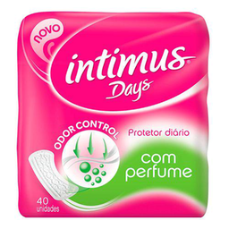 Absorvente Intimus Days Odor Control Com Perfume 40 Unidades