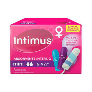 Imagem do produto Absorvente Intimus - Gel Interno Mini 8Un