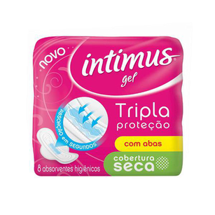 Absorvente Intimus - Gel Normal C/A Seca Up 8Un