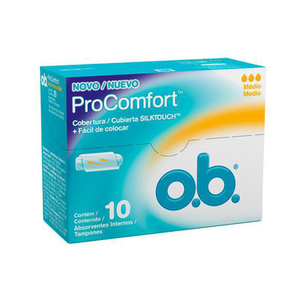 Imagem do produto Absorvente Ob - Pro Comfort Medio 10Un