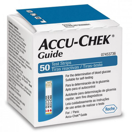 Imagem do produto Accu Chek Guide Tiras Com 50