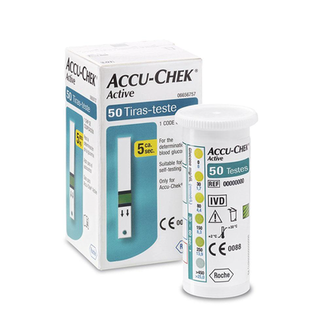 Imagem do produto Accucheck Kit Active Controle De Glicemia Com 50 E 10 Tiras