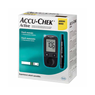 Imagem do produto Accuchek Active Kit 1 Monitores E 1 Lancetador E 10 Tiras E Estojo C Bateria E Manual