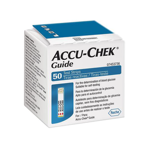 Tiras Reagentes Para Medição De Glicose - Accu-Chek Guide 50 Unidades