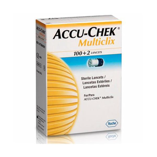 Imagem do produto Accuchek - Multiclix C 100 Lancetas E 2 Lancetas