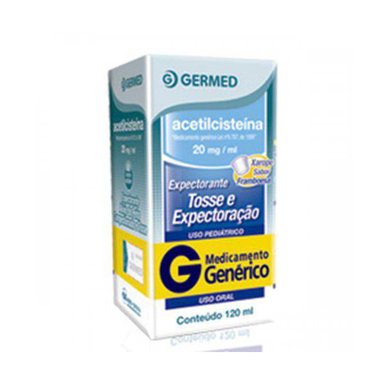 Imagem do produto Acetilcisteína - Xarope Infantil 120Ml Germed Genérico