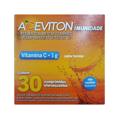Imagem do produto Aceviton 1G Cimed 30 Comprimidos Efervescentes