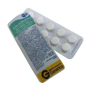 Ácido Acetilsalicílico - 10 Comprimidos Ems Genérico