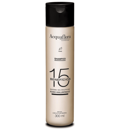 Imagem do produto Acquaflora 15 Beneficios Shampoo 300Ml