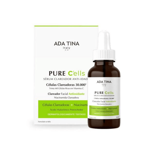 Imagem do produto Ada Tina Pure C'ells Vitamina C Antiidade E Clareadora Em Células 30Ml