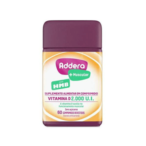 Imagem do produto Addera + Muscular - 60 Comprimidos Revestidos