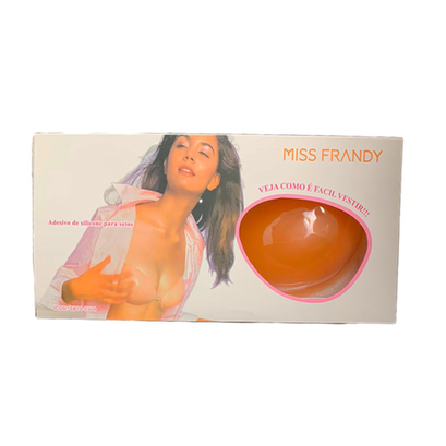 Imagem do produto Adesivo De Silicone Para Seios Miss Frandy Miss France