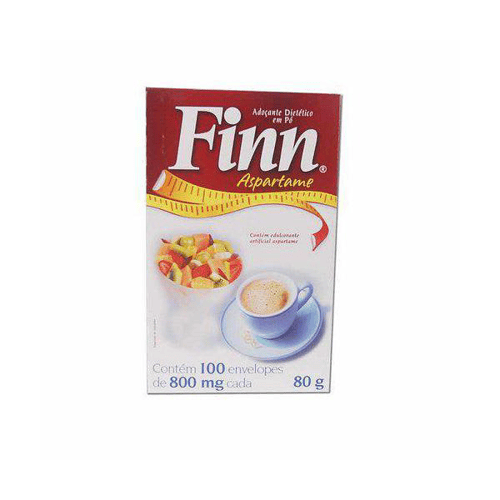 Imagem do produto Adoçante - Finn Po C 100 Env 0,8G