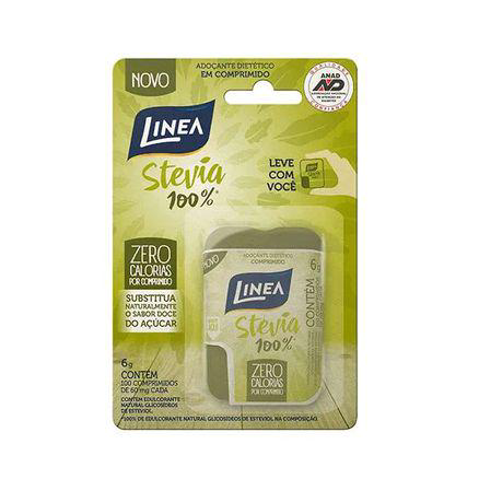 Imagem do produto Adoçante Linea Stevia 60Mg Com 100 Comprimidos
