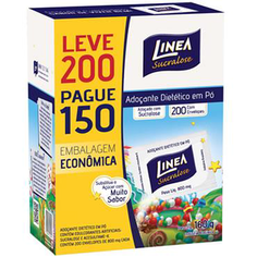 Imagem do produto Adocante Linea Sucralose Com 200 Envelopes
