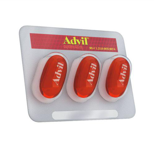 Imagem do produto Advil - 400 Mg Com 3 Cápsulas Adulto Infantil