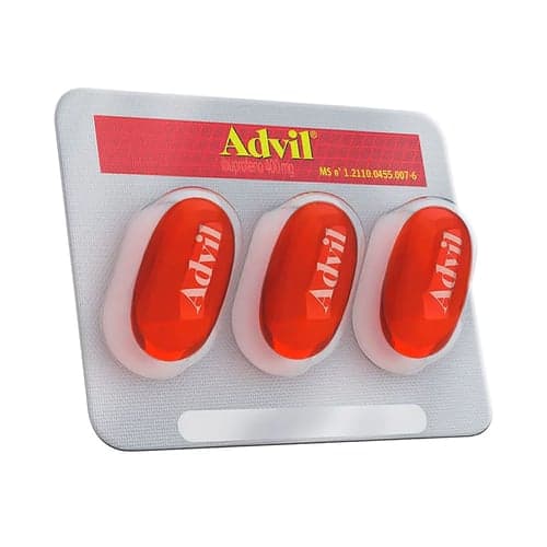 Imagem do produto Advil 400Mg 3 Cápsulas