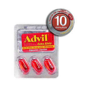 Imagem do produto Advil Extra Aliv 400Mg 12X3 Cápsulas