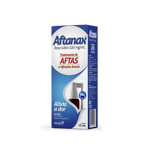 Aftanax Solução Bucal Spray 100Mg/Ml 25Ml