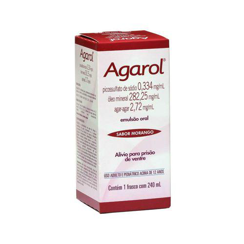 Imagem do produto Agarol - Morango Frasco C 240Ml