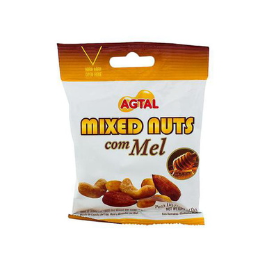 Imagem do produto Agtal Mixed Nuts Com Mel 50G Agtal