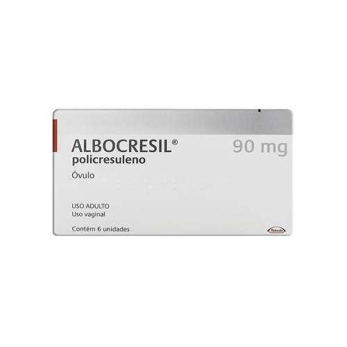 Albocresil - 6 Cápsulas Vaginais